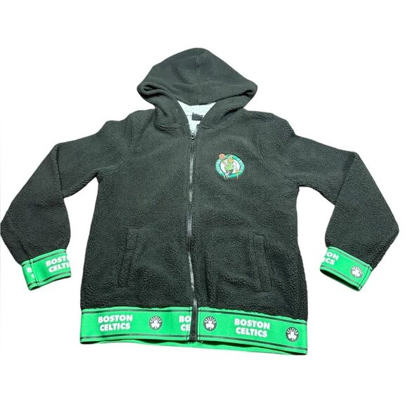 Authentic Ultra GAME Boston Celtics Embroidered  Lettering Hoodie Womens Medium - Picture 1 of 12